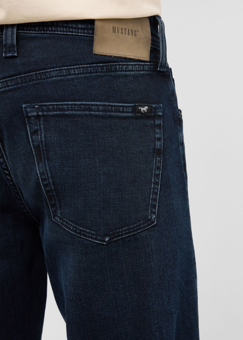 Mskie Spodnie Dinsowe Mustang Denver Tapered Denim Blue - 1017230-5000-903