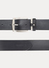 Cross Jeans Leather Belt Black 020 - 0440K-020