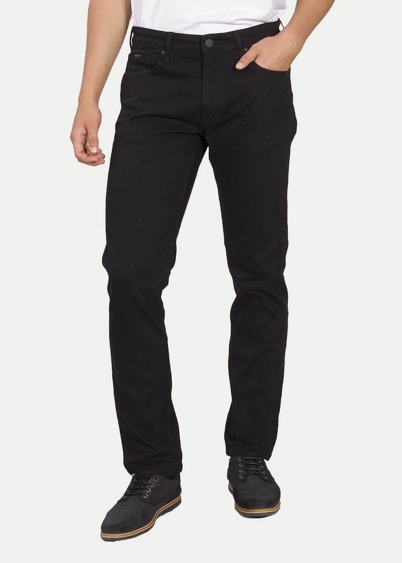 Mskie Spodnie Dinsowe Cross Jeans Greg Black 017 - C-132-017