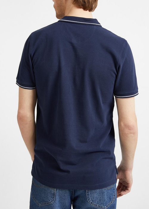 Meska Koszulka Polo Lee Pique Polo Navy - L61ARL35