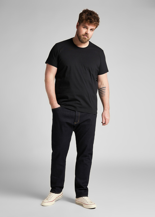 Meski T Shirt Lee Twin Pack Crew Tee Black - L680CM01