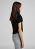 Damski T Shirt Lee Logo Tee Black - L42UER01