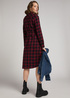 Sukienka Mustang Plaid Dress With Tie Belt Check X - 1011916-12198