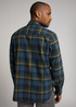 Mustang Clemens Hb Flannel Check Green - 1011834-12181
