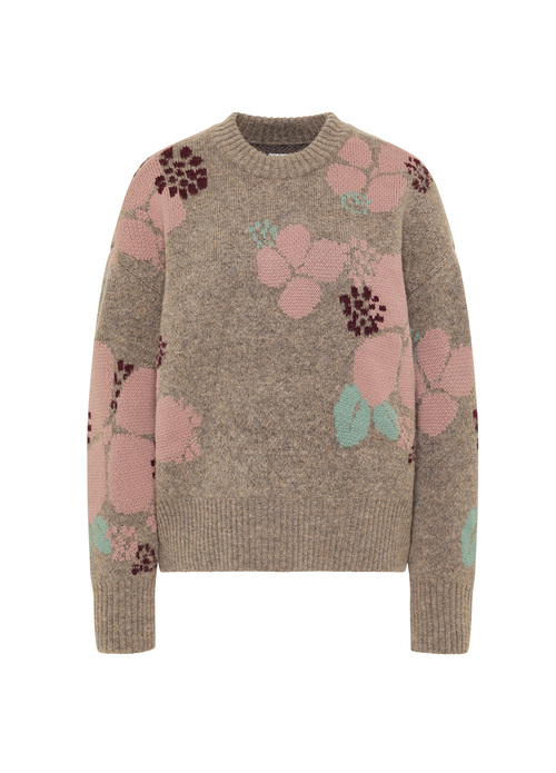 Damski Sweter Mustang Carla C Jacquard Berlin Jacquard - 1013098-12374