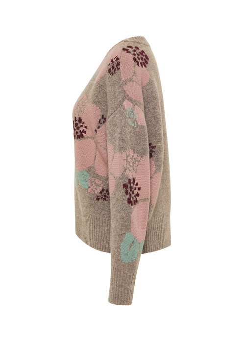 Damski Sweter Mustang Carla C Jacquard Berlin Jacquard - 1013098-12374