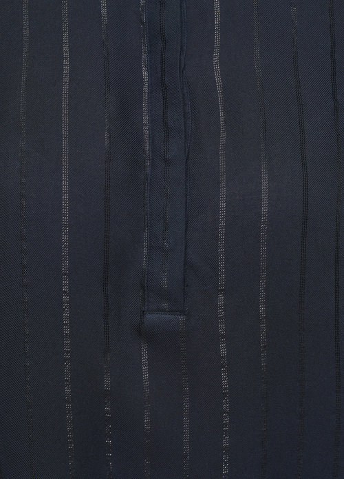 Damska Koszula Materialowa Mustang Emma Tonal Stripe Stripe Lurex - 1013090-12361