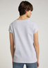Mustang Logo Tee Light Grey Melane - 1005455-4141 Mustang Logo Tee Light Grey Melane - 1005455-4141