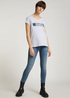 Mustang Logo Tee Light Grey Melane - 1005455-4141 Mustang Logo Tee Light Grey Melane - 1005455-4141