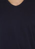 Meski Sweter Mustang Basic V Neck Jumper Dark Sapphire - 1006813-4136