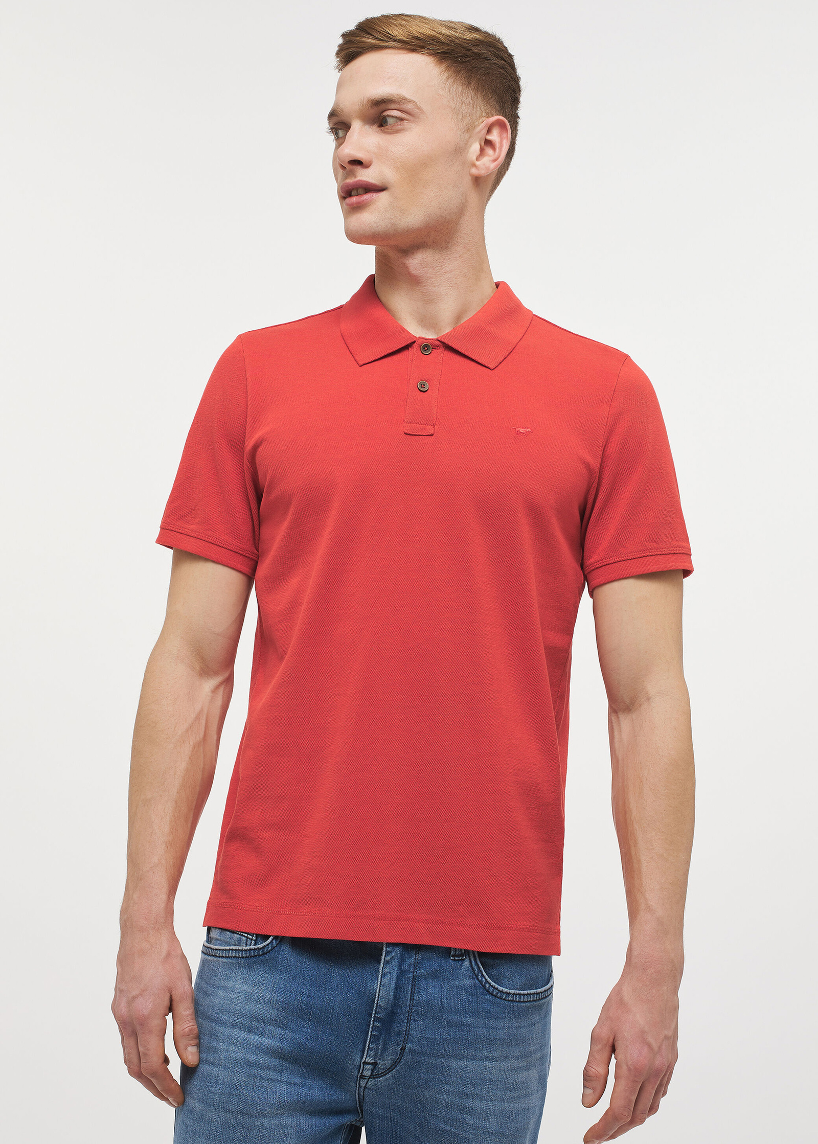 Mustang Pablo Pc Polo Aurora Red - 1012512-7121 Mustang Pablo Pc Polo Aurora Red - 1012512-7121