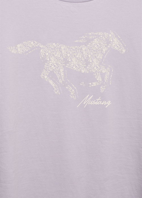 Mustang Alexia C Print Misty Lilac - 1012830-8124