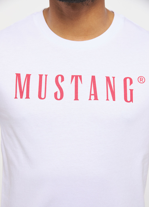 Mustang Alex C Logo Tee General White - 1013221-2045