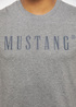 Mustang Alina C Logo Tee Light Grey Melange - 1013221-4140