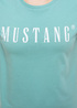Mustang Alina C Logo Tee Mineral Blue - 1013222-6236