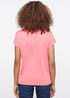 Mustang Alina C Logo Tee Tea Rose - 1013222-8142 Mustang Alina C Logo Tee Tea Rose - 1013222-8142