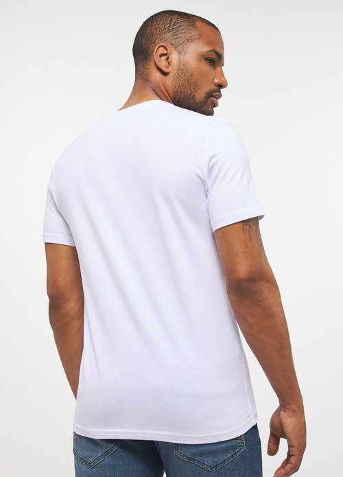 Meski T Shirt Mustang Alex C Logo Tee General White - 1013223-2045