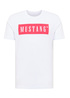 Mustang Alex C Logo Tee General White - 1013223-2045 Mustang Alex C Logo Tee General White - 1013223-2045