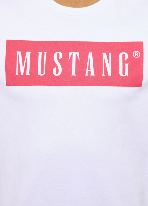 Mustang Alex C Logo Tee General White - 1013223-2045
