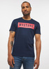 Mustang Alex C Logo Tee Blue Nights - 1013223-4085 Mustang Alex C Logo Tee Blue Nights - 1013223-4085