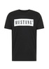 Meski T Shirt Mustang Alex C Logo Tee Black - 1013223-4142