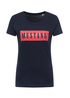 Mustang Alina C Logo Tee Blue Nights - 1013220-4085 Mustang Alina C Logo Tee Blue Nights - 1013220-4085