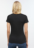 Mustang Alina C Logo Tee Black - 1013220-4142 Mustang Alina C Logo Tee Black - 1013220-4142