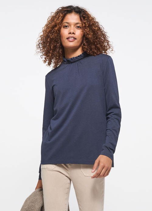 Koszulka Z Dlugim Rekawem Mustang Anna C Ruffles Night Sky - 1013152-4129