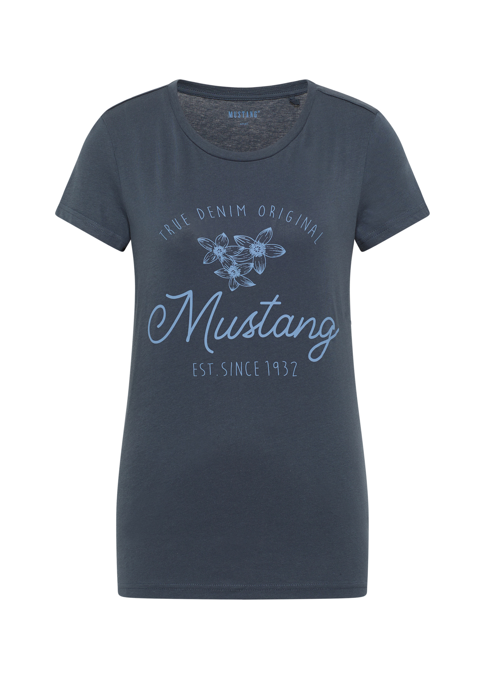 Mustang Jeans® Style Alina C Print - Blue Nights Größe L | T-Shirts