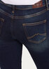 Damskie Spodnie Dzinsowe Mustang Jasmin Slim Dark Used - 0586-5032-586