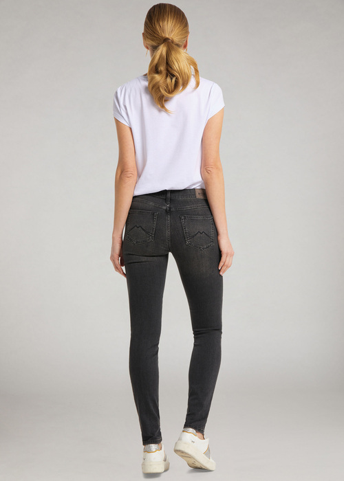 Damskie Spodnie Dinsowe Mustang Jasmin Jeggins 882 Dark - 1006278-4000-882