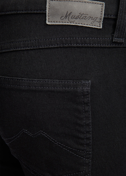 Damskie Spodnie Dzinsowe Mustang Jasmin Jeggins 940 Super Dark - 1006279-4000-940