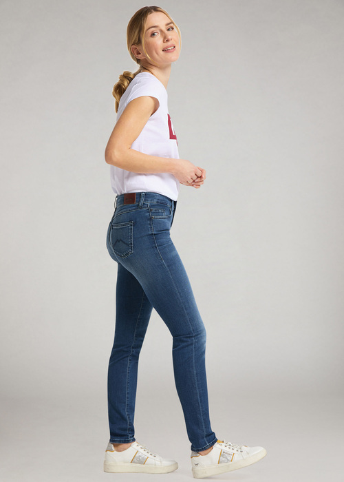 Damskie Spodnie Dzinsowe Mustang Jasmin Jeggins 502 Medium Middle - 1006281-5000-502