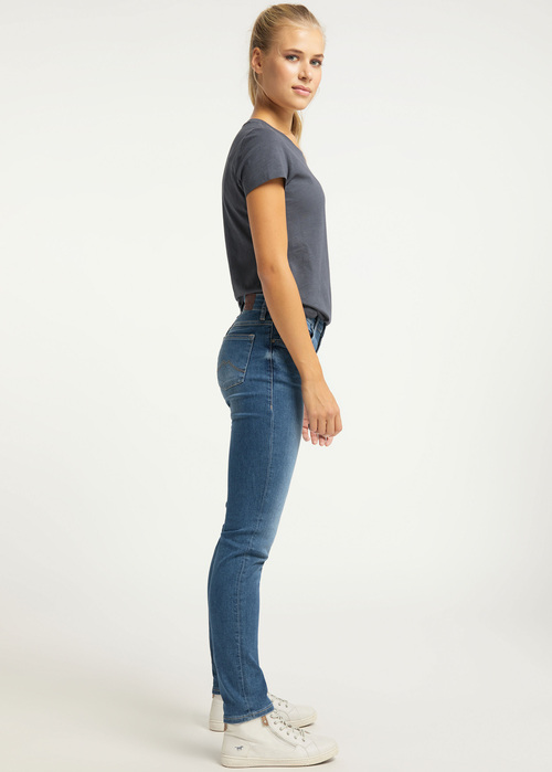 Damskie Spodnie Dzinsowe Mustang Rebecca 312 Denim Blue - 1005822-5000-312