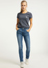 Damskie Spodnie Dzinsowe Mustang Rebecca 312 Denim Blue - 1005822-5000-312