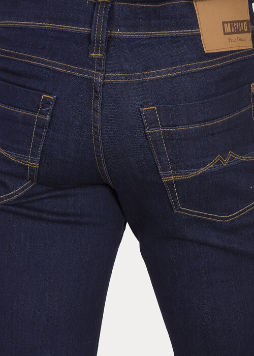 Meskie Spodnie Dzinsowe Mustang Washington Denim Blue - 1007640-5000-900