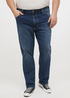 Meskie Spodnie Dzinsowe Mustang Washington Dark Denim Blue - 1007640-5000-881