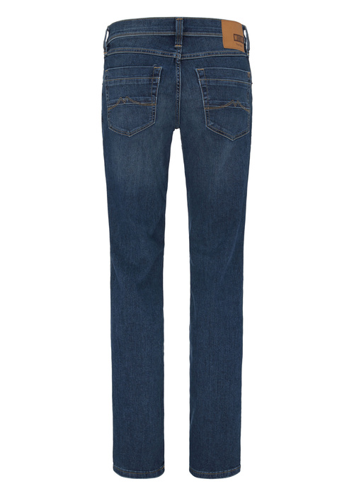 Meskie Spodnie Dzinsowe Mustang Washington Dark Denim Blue - 1007640-5000-881