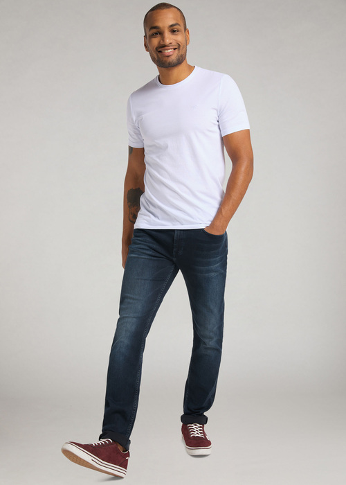 Meskie Spodnie Dzinsowe Mustang Vegas 883 Denim Blue - 1008948-5000-883