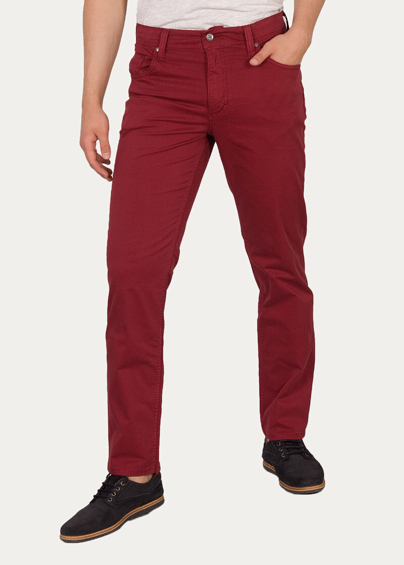 Mskie Spodnie Materiaowe Mustang Washington Rhubarb - 1009074-7194