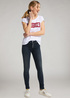 Damskie Spodnie Dinsowe Mustang Mia Jeggings Denim Blue - 1010225-5000-686
