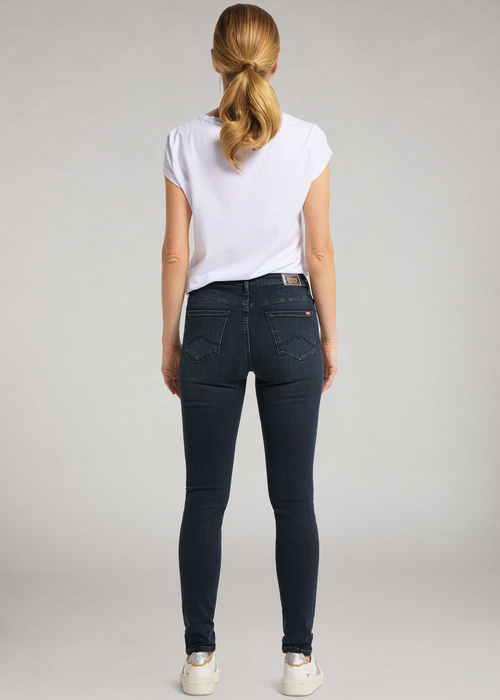 Damskie Spodnie Dzinsowe Mustang Mia Jeggings Denim Blue - 1010225-5000-686
