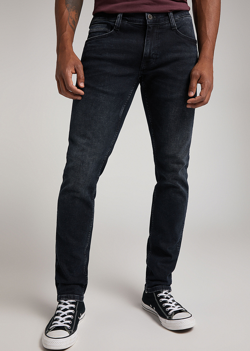 Mskie Spodnie Dinsowe Mustang Oregon Tapered Denim Blue - 1011557-5000-883