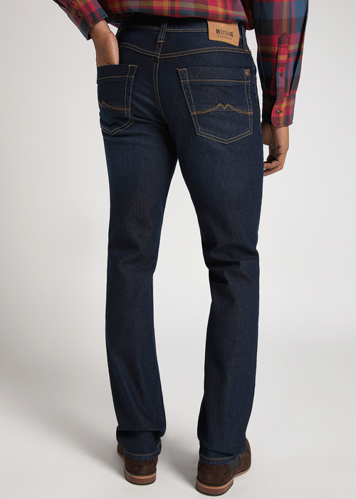 Meskie Spodnie Dzinsowe Mustang Washington Denim Blue - 1011959-5000-982