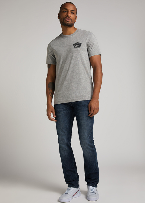 Mskie Spodnie Dinsowe Mustang Oregon Tapered Denim Blue - 1011974-5000-973