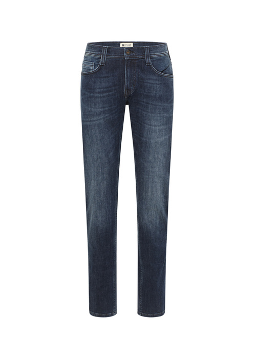 Mskie Spodnie Dinsowe Mustang Oregon Tapered Denim Blue - 1011974-5000-973