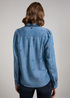 Damska Koszula Dzinsowa Mustang Emma Denim Aop Denim Blue - 1011904-5000-200