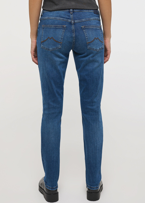 Damskie Spodnie Dinsowe Mustang Rebecca 2b Denim Blue 782 - 1013348-5000-782