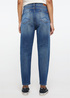 Damskie Spodnie Dinsowe Mustang Moms Jeans Denim Blue - 1013162-5000-582