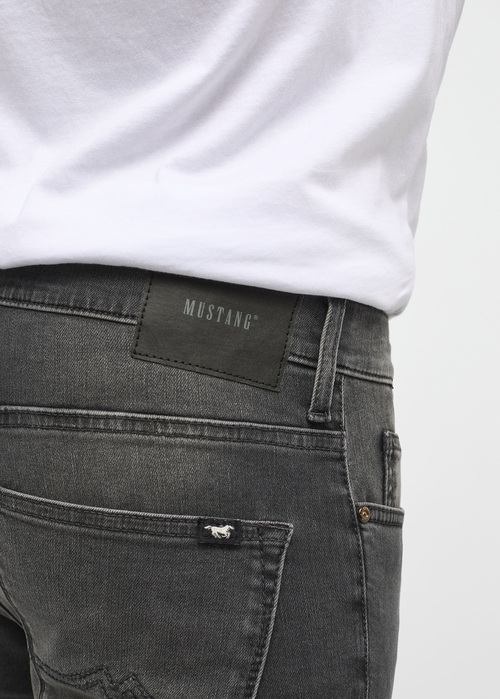 Mskie Spodnie Dinsowe Mustang Frisco Denim Black 983 - 1013612-4000-983